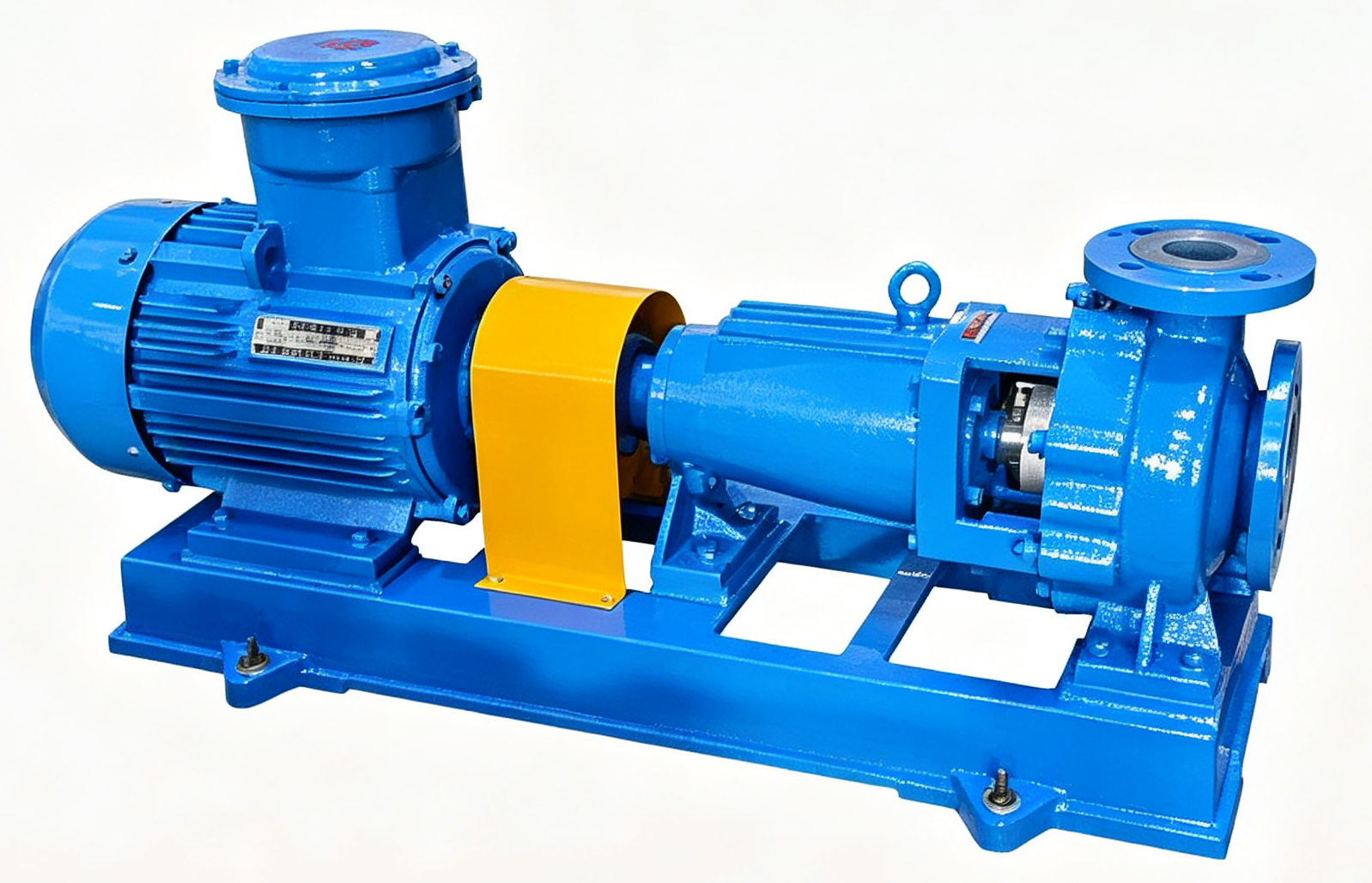 HHF fluorine lined chemical centrifugal pump